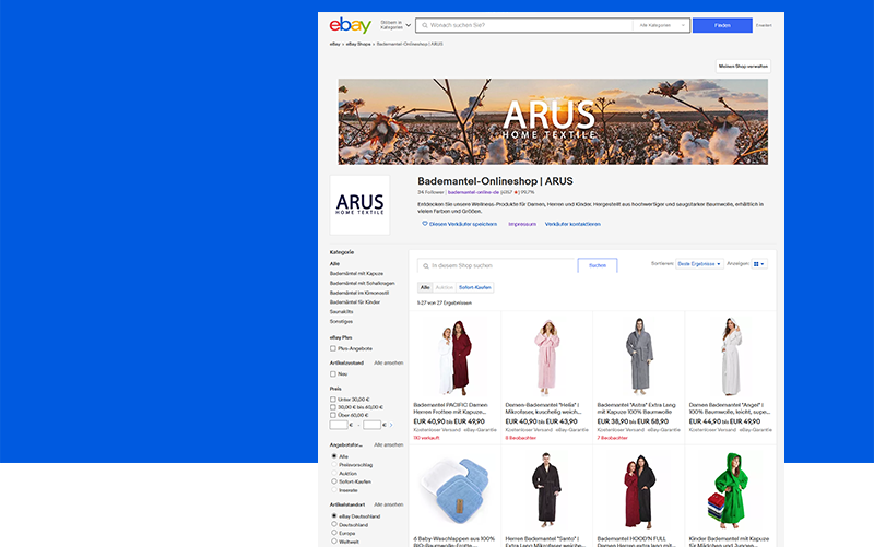 Ebay Arus Shop